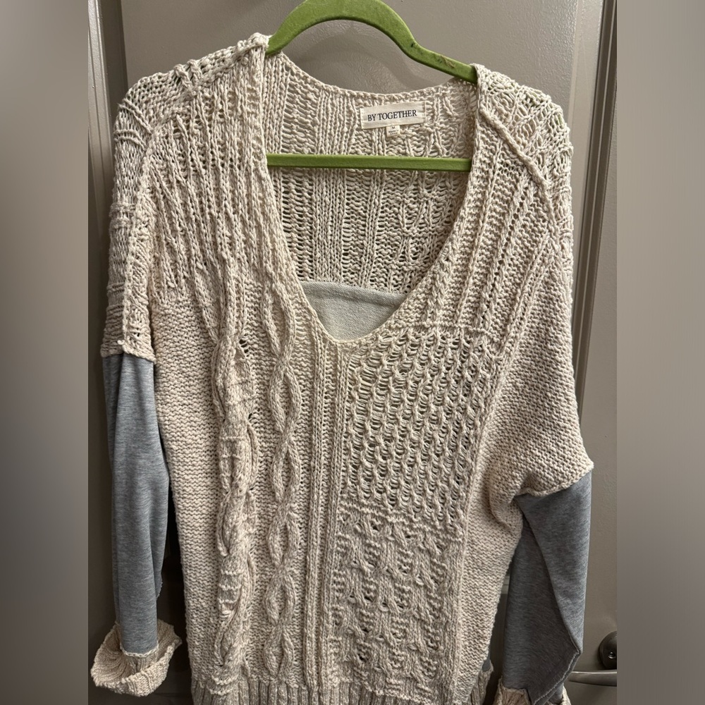 Mixed media sweatshirt size medium